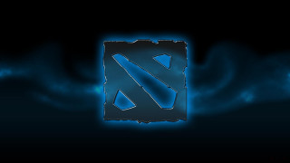 Blue logo black background 4k - arent arentsz free wallpaper