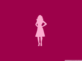 Woman dress hands hips standing - woman free wallpaper