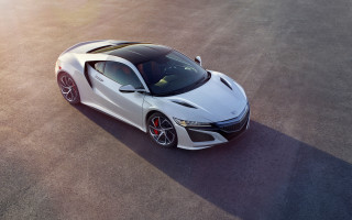 White sports car sunlit roof - ultra high detail free wallpaper