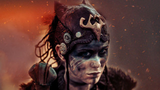 Woman makeup horned headdress fire 2 - headdress free wallpaper