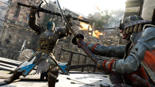 Medieval knights fighting japanese armor - unreal engine 5 free wallpaper