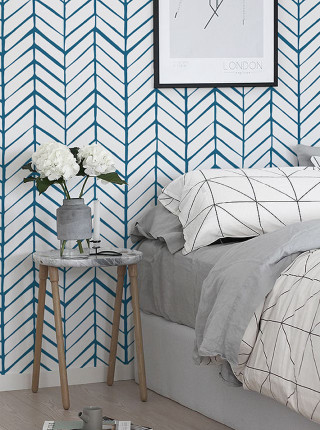 Bedroom bed table flowers picture - abstract free wallpaper