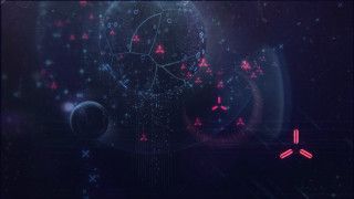 Futuristic sphere stars space aurora 2 - smaller free wallpaper for desktop