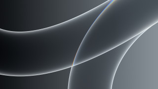 Black white curved rainbow deconstructivism - smooth gradient free wallpaper for desktop