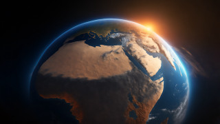 Earth space moon sun planet - a view of the earth free wallpaper