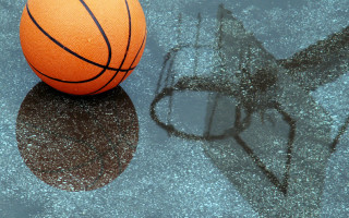 Basketball table glasses floor room - the floor of a room free wallpaper