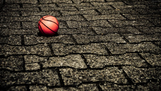 Basketball brick road shadow middle - a brick road free wallpaper