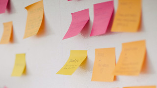 Sticky notes wall clock enguerrand - sticky free wallpaper