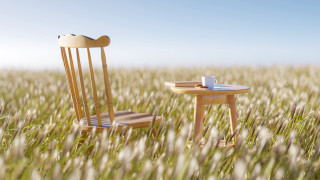 Wooden chair table coffee book - a book free wallpaper