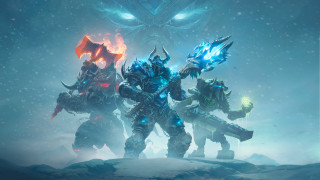 Antipodeans robot glowing eyes magic - a giant robot free wallpaper