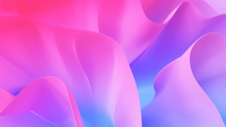 Pink blue flower closeup 3d - affinity photo free wallpaper