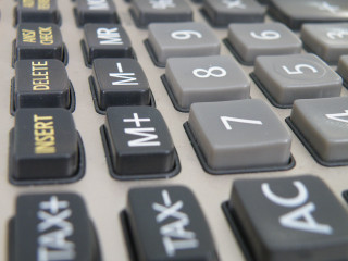 Calculator keys closeup letters numbers - letter free wallpaper for desktop