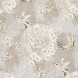 Bird flower pattern gray background - a bird free wallpaper for tablet