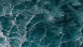 Ocean view generative microscopic waves - the surface of the water free wallpaper for desktop