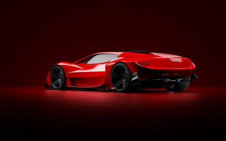 Red sports car multibackground dahlov - redshift free wallpaper for desktop