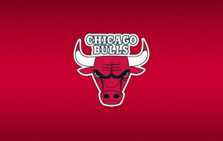 Chicago bulls logo red background 3 - the side of the logo free wallpaper