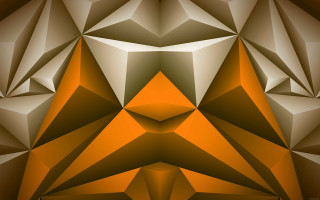 Abstract brown white triangle generative - liam brazier free wallpaper
