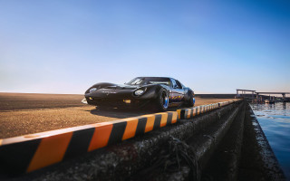 Black car road water bridge - don eddy free wallpaper for desktop