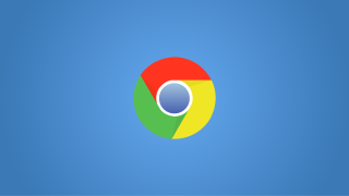 Google logo blue circle chrome - a white circle in the middle of the image free wallpaper