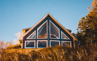 House window sky trees autumn - a sky background and trees free wallpaper