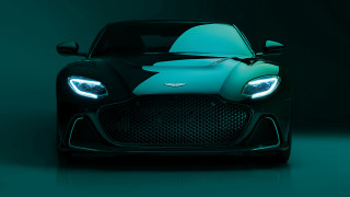 Black blue car hood up - sinister free wallpaper