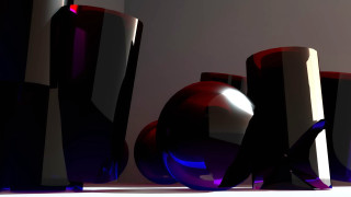 Vases group table top room - generative free wallpaper