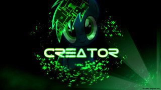 Sotace green black logo glowing - a green light free wallpaper