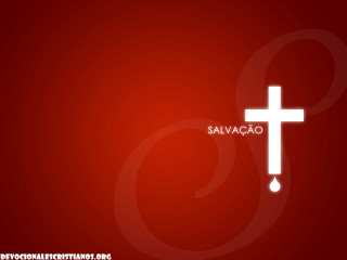 Red background white cross salvador - blood free wallpaper