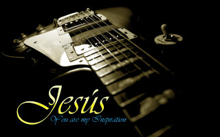 Guitar name jesus image foreground - a name free wallpaper