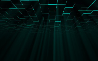 Dark green honeycomb volumetric lights - a pattern of squares free wallpaper