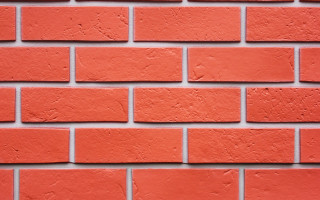 Red brick wall white background 2 - a red brick wall free wallpaper