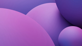 Purple shapes generative art 3d - generative free wallpaper for desktop