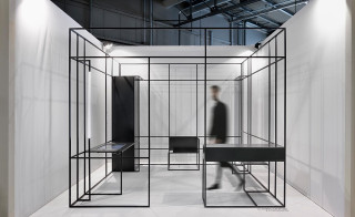 Man walking modular constructivism wireframe - a wireframe diagram free wallpaper