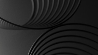Black white cellphone circular back - back side free wallpaper