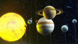 Solar system eight planets star 5 - solar free wallpaper