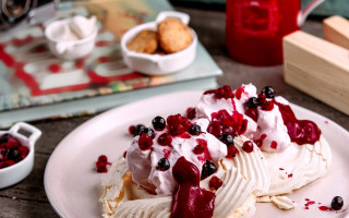 Plate fruit bowl cookies rococo - fruit free wallpaper