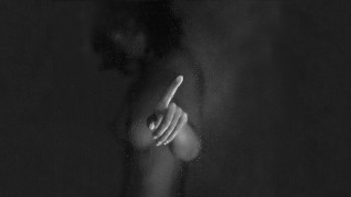 Woman hand chest dark blurry - art photography free wallpaper