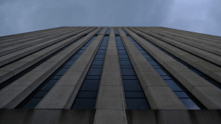 Brutalism building sky clouds blue - brutalism free wallpaper