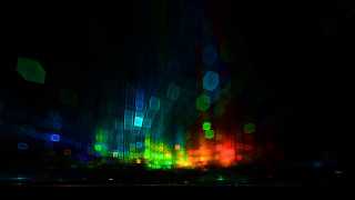 Dark lights beeple volumetric generative - volumetric free wallpaper