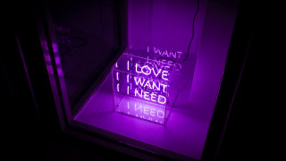 Neon sign love need dark - free neon wallpaper for desktop