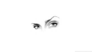 Evaline ness woman eye blackwhite - a womans eye free wallpaper