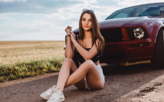 Eszter mattioni beach road car - a hood free wallpaper