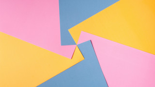 Colored papers geometric abstract cubist - cubist free wallpaper