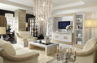 Living room chandelier television corner - neutral free wallpaper for desktop