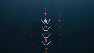 Rowing group boat water redlights - canon eos r 3 free wallpaper