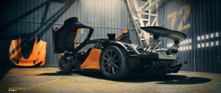 Car front wing rear wing - rear free wallpaper