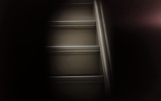 Dark room ladder light abstract - a ladder free wallpaper