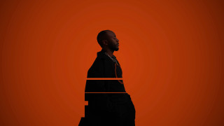 Man black suit red background 3 - a black suit free wallpaper for desktop