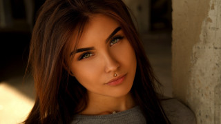 Woman nosepiercing smiling wall tattoo - piercing eye free wallpaper