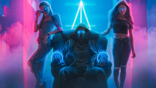 Cyberpunk women group glowing neon - cyberpunk style free wallpaper for desktop